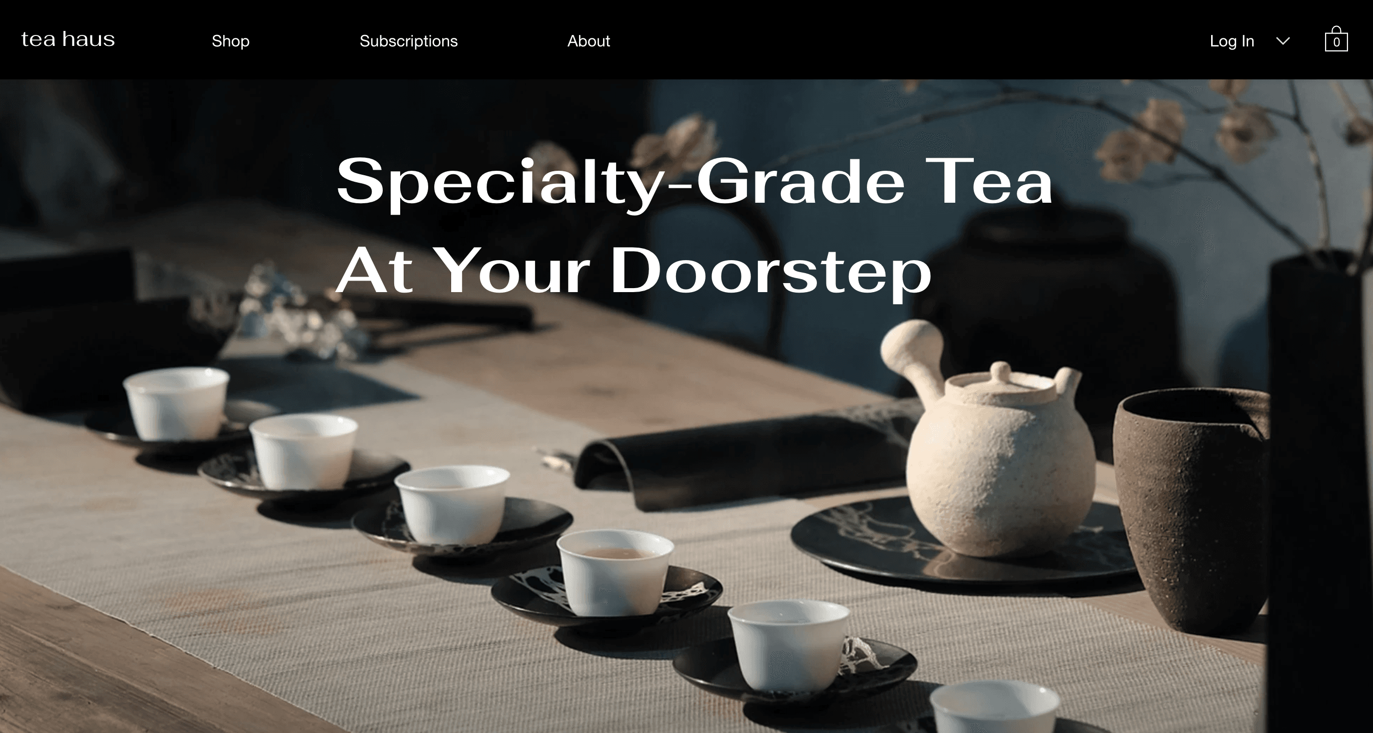 tea website